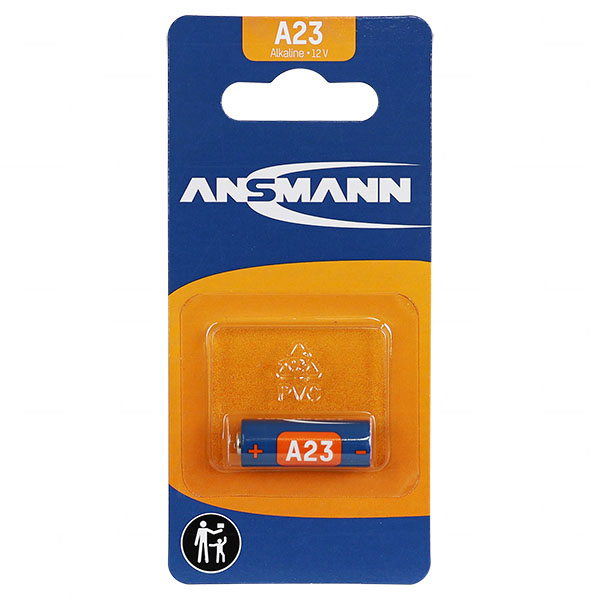 A23 12V Alkaline Button Battery Blister of 1 5015182
